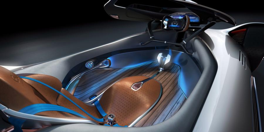 Интерьер Mercedes-Benz Vision EQ Silver Arrow 2018 года  (фото 27 из 34)